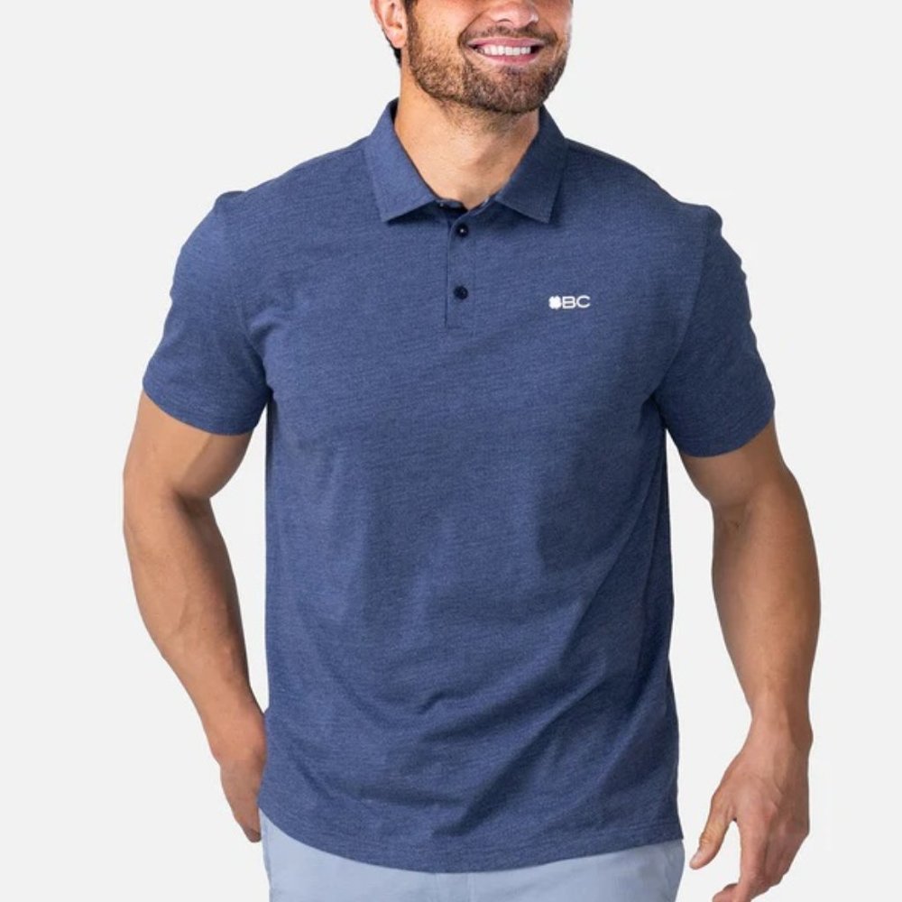 Black Clover Navy Comfort Polo
